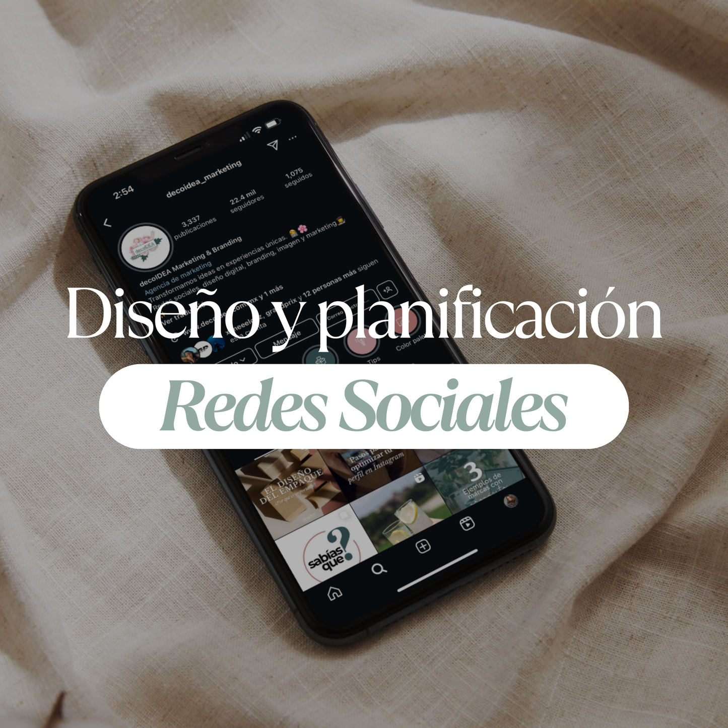 Diseño y Planificación de Redes Sociales | decoIDEA Marketing