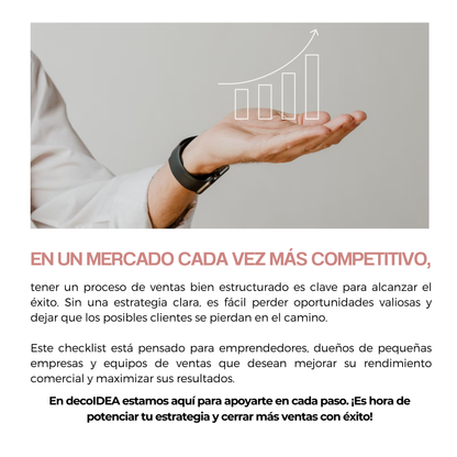 Checklist Estrategias para Mejorar tu Proceso de Ventas